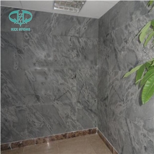 Silver Marten Marble(Light Grey Marble) Slabs & Tiles, China Grey Marble