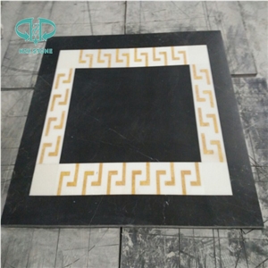 Water Jet Marble Medallion, Marble Decor Wall Tiles, Floor Medallions, Carpet Medallions,Marble Flooring/Tiles