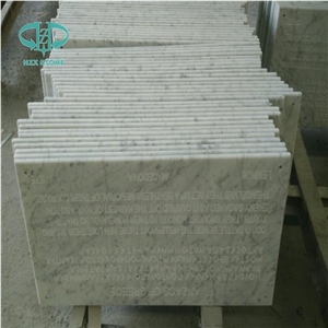 White Carrara Extra Marble Tiles & Slabs Italy, White Polished Marble Floor Tiles, Wall Tiles