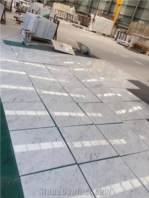 Marble Carrara Venato Tile for Flooring Tile
