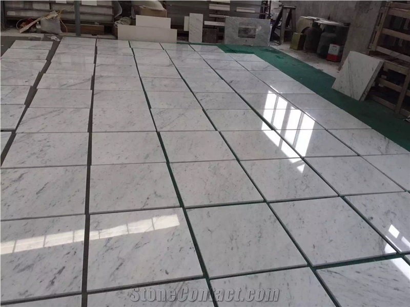 Marble Carrara Venato Tile for Flooring Tile