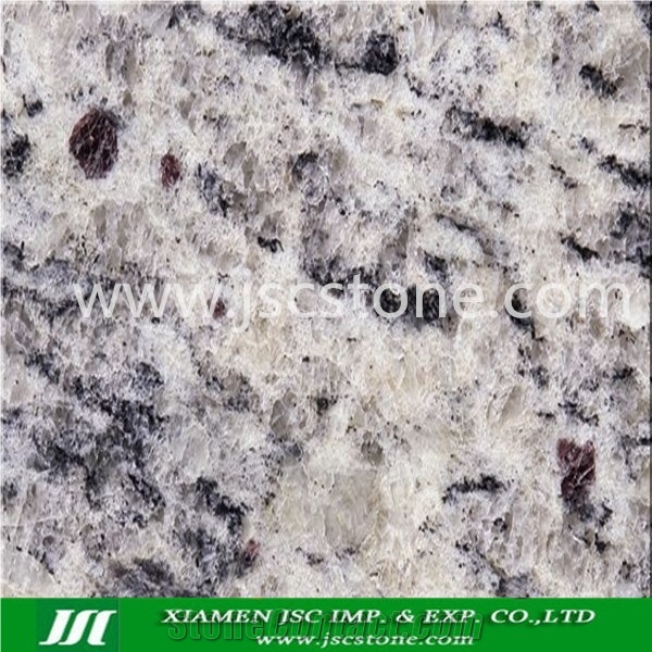 Giallo Cecillia Granite Slabs & Tiles, Brazil White Granite