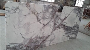 Lilac white Marble Slabs & Tiles, Turkey Lilac Marble