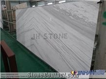 Project Material White Marble, Old Volakas Marble, Volacas Marble, Jezz White Marble, Greece White Marble Tiles & Slabs for Hotel Mall Hall Floor Wall Covering Tiles, Wall Cladding, Decoration Tiles