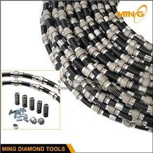 11.5mm Spring Coating Diamond Wire Saw for Marble Quarrying