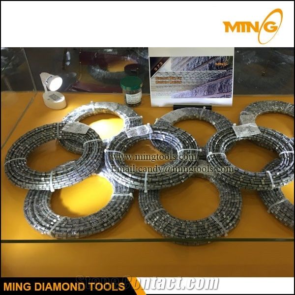 Endless Loop Diamond Cutting Wire Saw for Granite
