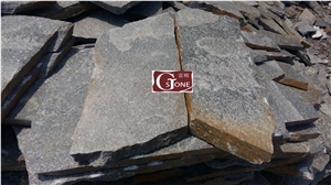 Grey Quartzite Flagstone, Random Flagstones, Flagstone Walkway Paver
