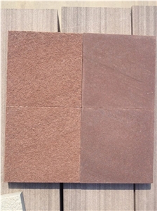 Red/Purple Sandstone Slabs & Tiles, China Red Sandstone