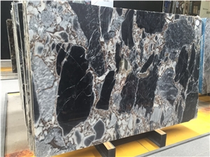 Black Butterfly, Chinese New Marble, Can Be Bookmatched, Slabs or Tiles, Suitable for Background Wall, Nice Price and Top Quality