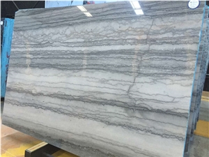 Blue Wooden Marble, Line Veins, Blue Color, Slabs or Tiles, for Wall, Floor, Stairs Covering, Nice Quality and Good Price