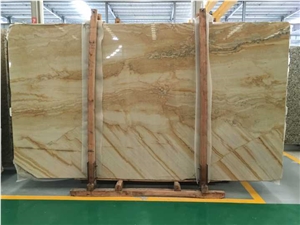 Golden Macassar, Brazilian Granite, Nice Quality, Good Choice for Kitchen Wall Covering. Good Quality, Tasteful Style, Nice Price