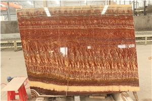 Red Onyx, Ruby Onyx, Fantasy Onyx Slab & Tiles, for Background Wall or Floor Covering Very Good Quality Nice Price
