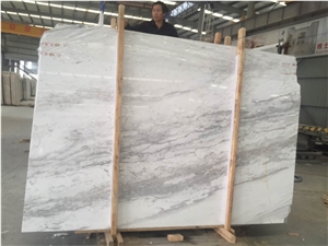 Volakas White Marble Slabs or Tiles, Old Quarry Materials, Nice Qualiy, Good Price