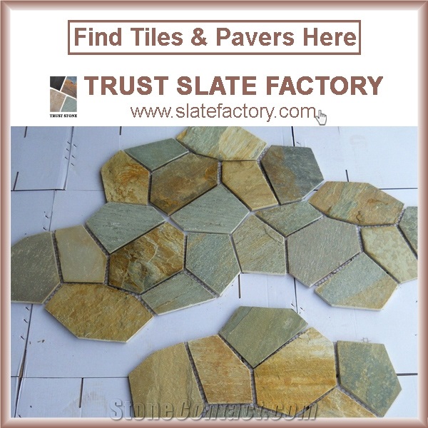 Rust Quartzite Flooring, Himalaya Quartzite Paver, Sunshine Quartzite Capping Stone
