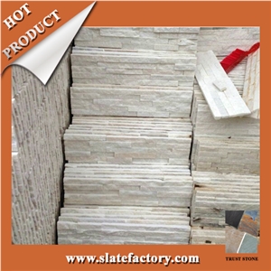 White Quartzite Capping Stone Coping Stone, White Quartzite Cultured Stone, White Quartzite Walling