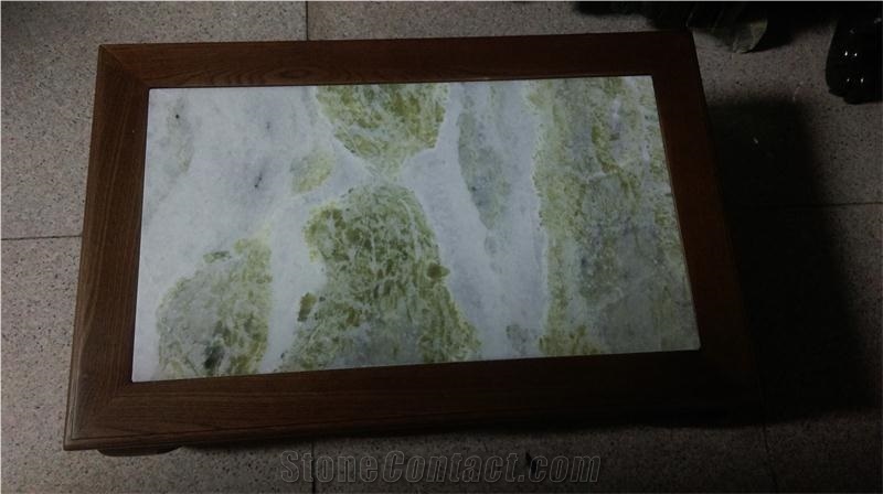 Green Jade Marble Slabs & Tiles, China Green Marble