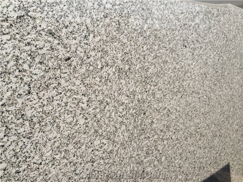 P. White Granite Slabs