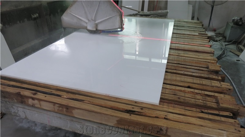 High Quality Nano(Mamo)Glass,Nanoglass,Pure White Mamoglass,Chiese Manmade Artificial Crystal Quartz Stone, Polished Honed Tile&Slab for Floor&Wall Kitchen and Bathroom Cover,Clad Interior Decoration