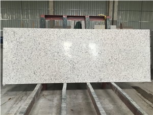 Cut to Size Quartz Stone Solid Surface for Multifamily/Hospitality Projects Especially for Kitchen Countertop Bathroom Vanity Top with Various Edge Profiles