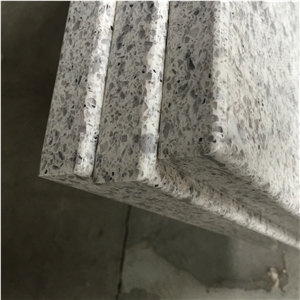 Cut to Size Quartz Stone Solid Surface for Multifamily/Hospitality Projects Especially for Kitchen Countertop Bathroom Vanity Top with Various Edge Profiles