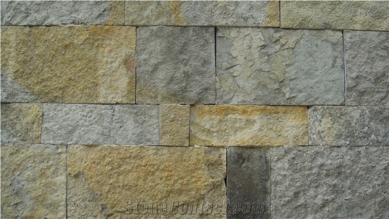 Yunnan Bluestone Walling Tiles and Building Stones Natural Cleft