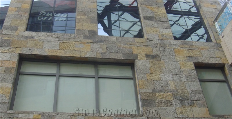 Yunnan Bluestone Walling Tiles and Building Stones Natural Cleft