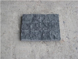 Natural Paving Stone Basalt, Black Basalt Cube Stone & Pavers