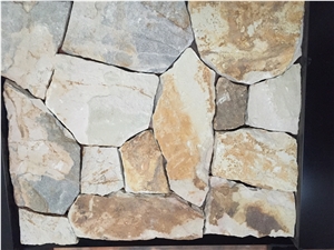 Loose Stone.Colorful Slate Wall Cladding,Stacked Stone Veneer