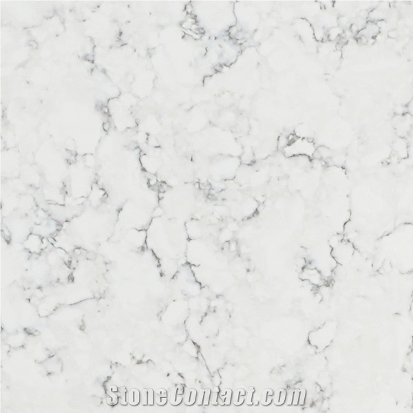 Andes Rococo White Quartz 2cm & 3cm Slabs & Tiles , China Made Engineered Stone for Usa and Canada Solid Surface and Vanity and Table Tops