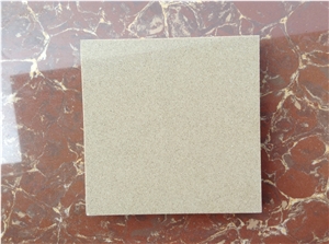 Beige China Quartz Tile, Engineered Stone Flooring, for Wall Direct from Factory