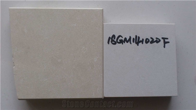 Beige Quartz Stone, Misty Cream China Manmade Artificial Quartz Stone Tile & Slab, Factory Price with Good Quality