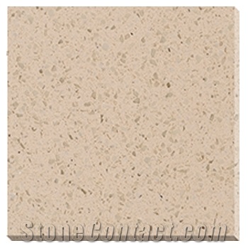Beige Quartz Tiles&Slabs Of China Stone,Use as Kitchen Countertop,Bathroom Vanity, Bathtub,Bar Top