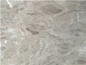 Best Selling China Natural Polished King Flower Marble Stone 2cm & 3cm Big Slabs & Tiles ,Fossil Gray for Promotion Sell