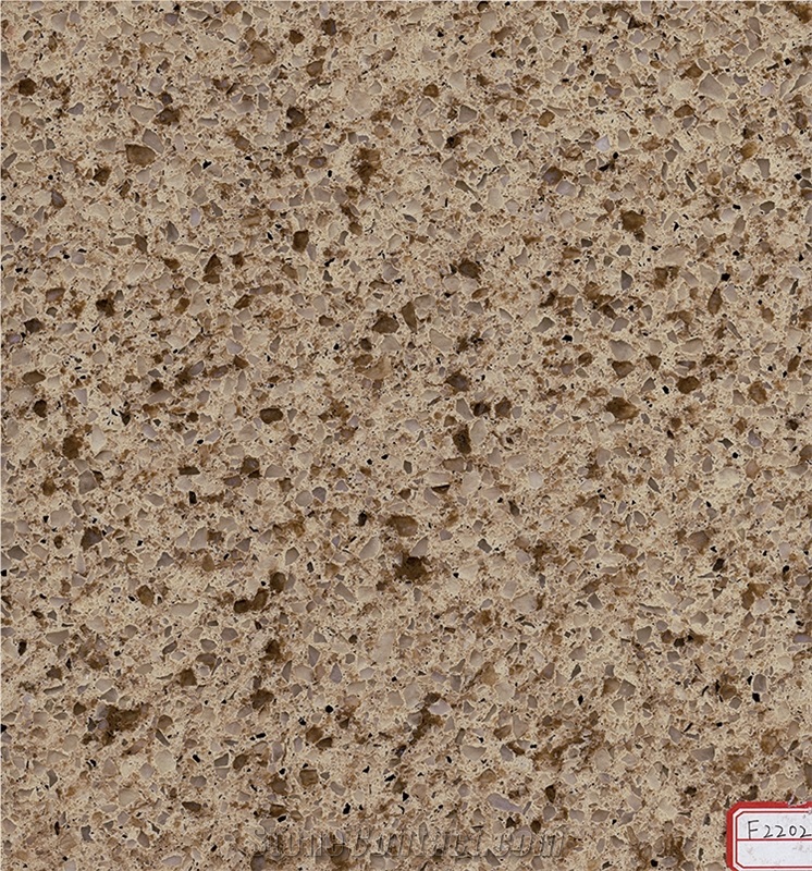 Brown Quartz Tiles & Slabs Of China Stone, Solid Surface Engineered Stone, Quartz Stone Flooring, Engineered Stone Walling