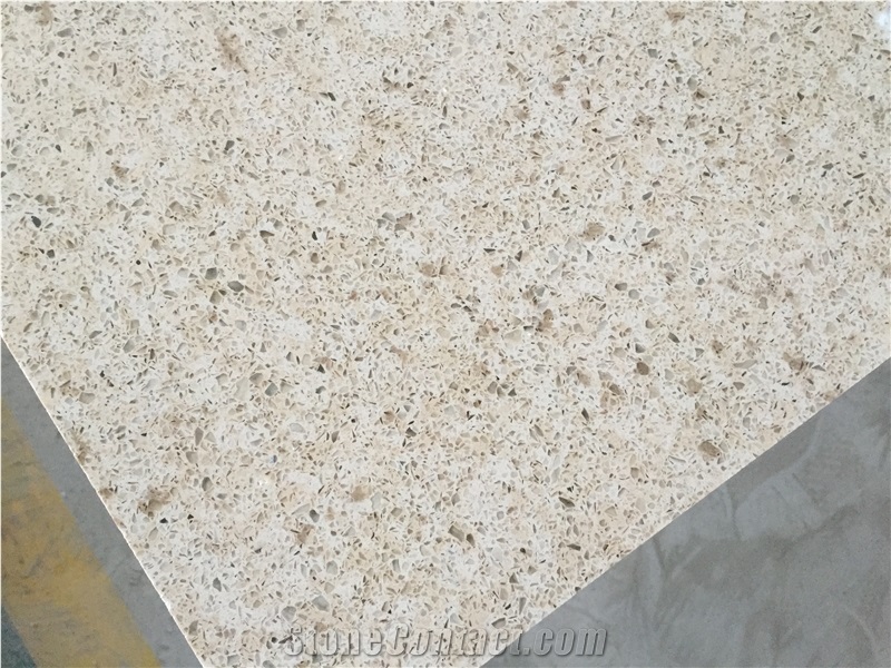 China Good Quality Engineered Stone Gold Coast Quartz