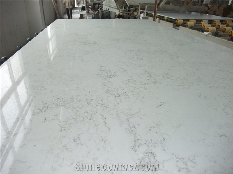 China Pure White Quartz Slab & Tile, Manmade Artificial Quartz Stone on Sales, Good Quality with Competitive Price Quartz Tile