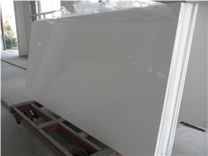 China Super White Quartz Stone Tile, Artificial Quartz Tile & Slab, Good Quality Stone Direct from Factory