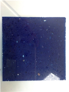 China Synthetic & Artificial Crystal Blue Quartz Stone 2cm & 3cm Big Slabs for Usa and Canada Market Used for Countertops,Vanity Tops ,Bar Tops