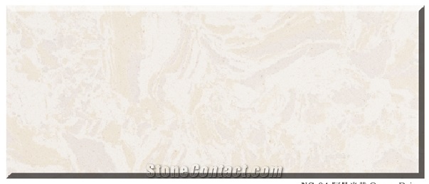Close to Natural Oman Beige Marble Artificial Stone ,Engineered Stone Big Slabs and Tiles for Interior Decor and Bathroom