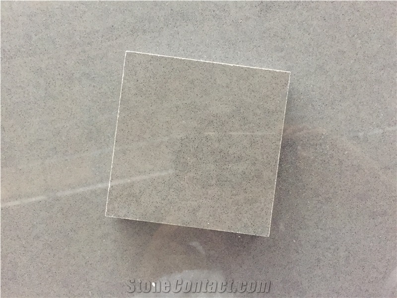 Dark Grey China Quartz Tile, Artificial Quartz with Small Grain, Hot Sell Quartz Stone Chips, Solid Surface Caesarstone