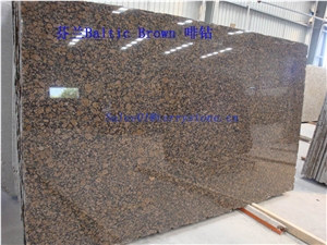 Finland Baltic Brown Granite stone 2cm Slabs & Tiles for Flooring covering and Walling produced in China with very competitive prices ,Bruno Baltico Stone for countertops & vanity tops ,cut-to-size