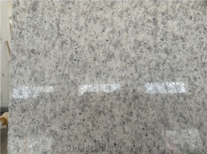 Grey Quartz with Black Grain, Engineered Stone Slab & Tile, Manmade Quartz Stone on Sales, High Quality China Stone