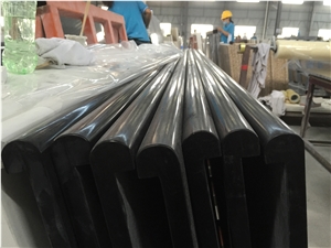 High Quality China Engineered Stone Pure Black ,Absolute Black Quartz Countertops , Kitchen Tops and Solid Surface for Usa Market