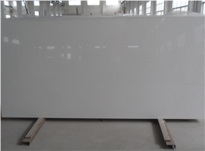 High Quality China Made Engineered Stone -New Milan White Polished Quartz big Slab for USA Market -cutting for Countertops ,Vanity tops and Solid Surface .