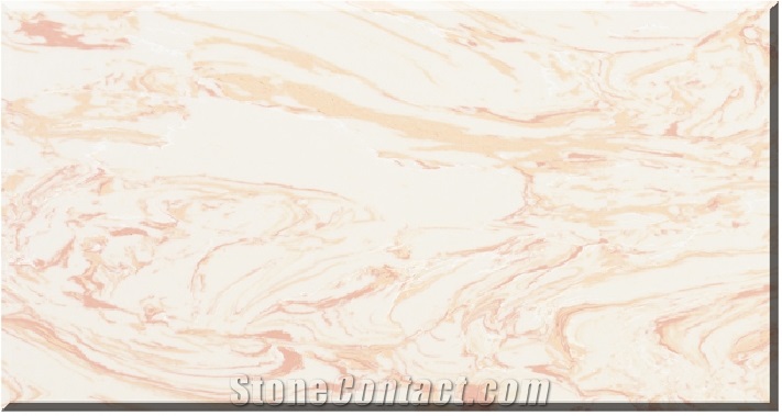 Polished Golden Brada Artificial Marble Stone 2cm & 3cm Big Slabs & Tiles ,Cut-To-Size ,Synthetic Marble Close to Natural Stone
