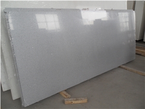 Quartz Stone for Inner Decoration, China Grey Quartz Slabs & Tiles, Engineered Stone Walling Panels