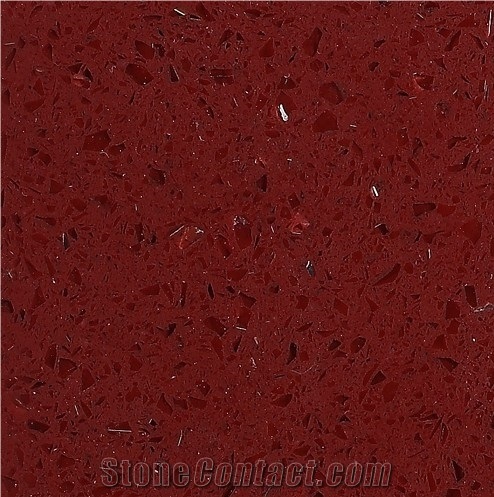 Red Quartz Tiles&Slabs of China Stone,us as Kitchen Countertop,Bathroom Vanity, Bathtub,Bar Top