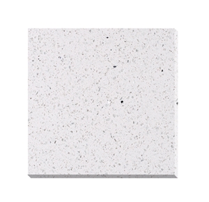 Silver Star White Quartz Slab Artificial Quartz Stone Slab Bathroom Panel Artificial Crystal Quartz Stone Tiles for Flooring