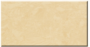 Supreme Quality China Classic Beige Artificial Marble Stone Polished Big Slabs & Tiles for Interior Decor and Walling