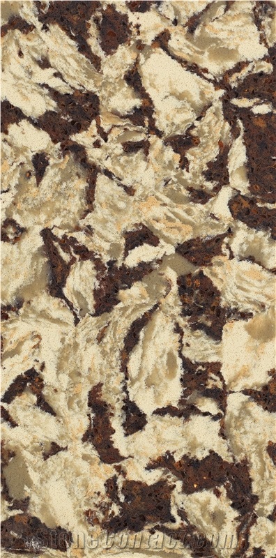 Very Popular Cambria Quartz Polished Big Slabs China Engineered Stone -Multicolored for Solid Surface and Table Tops